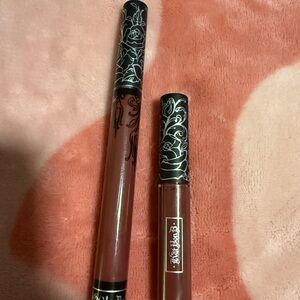 Kat Von D Everlasting Liquid Lipstick Bundle in Madrid -One Full Size & One Mini